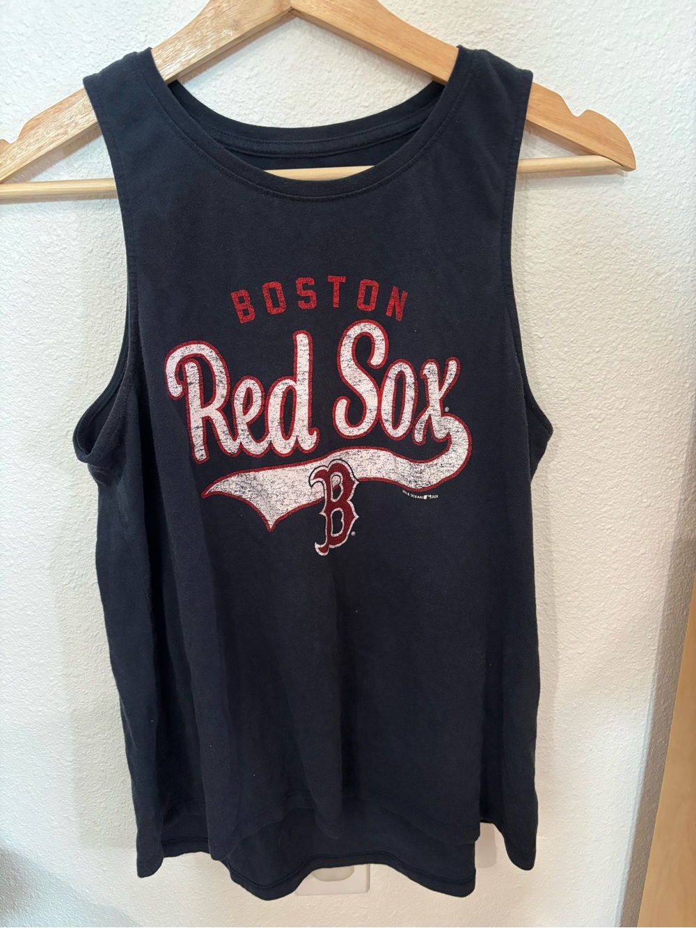 Old Navy Navy Boston Red Sox Graphic Tank Top - Picture 1 of 4